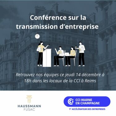 Conférence sur la transmission d'entreprise