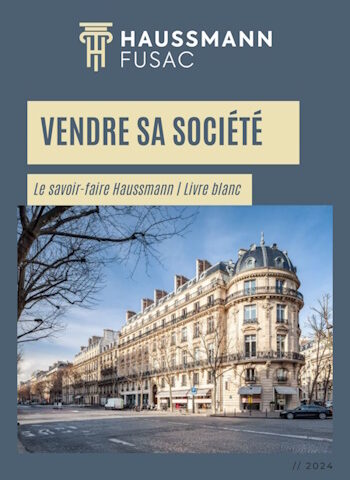 Couverture du livre blanc "Vendre sa société" de Haussmann Fusac