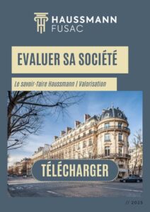 Livret de présentation de la prestation d'évaluation d'entreprise Haussmann Fusac - Immeuble haussmannien à Paris avec architecture typique et dôme