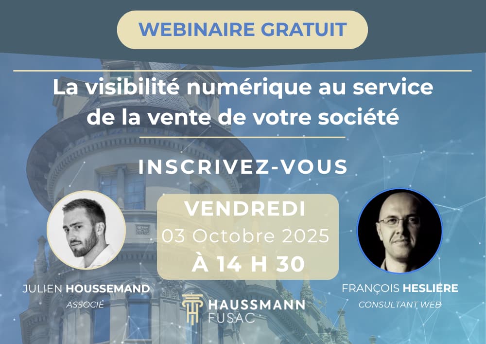 Webinaire gratuit sur la visibilité numérique pour la vente, vendredi 03 octobre 2025 à 14h30