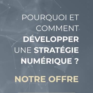 Pourquoi et comment développer une stratégie numérique ?