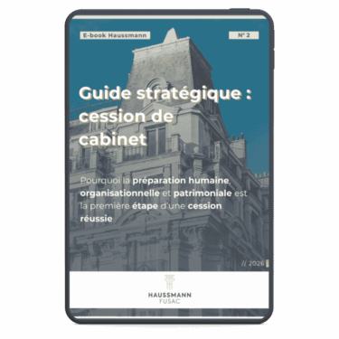 Guide stratégique : cession de cabinet